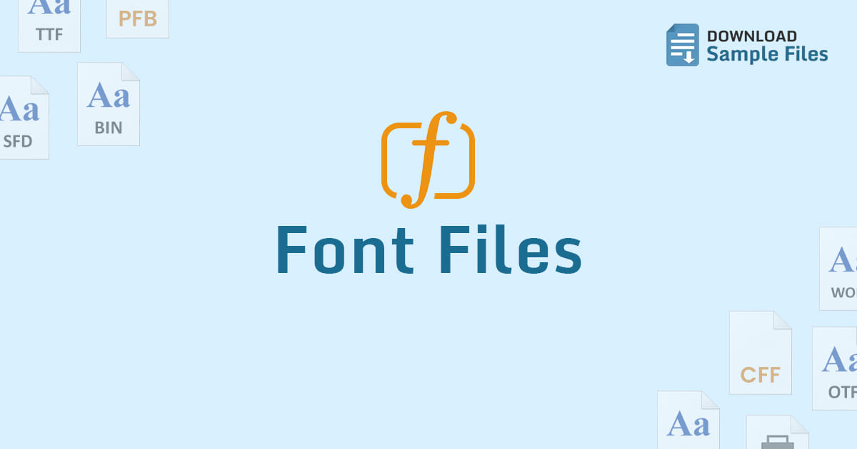 The complete list of font formats and their use — FontsArena